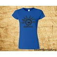 thumbnail image 1 of Cali Life T-Shirt California Golden State 1850 Woman Tee Color Royal Blue X-Large, 1 of 2
