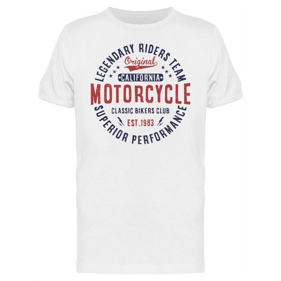 Cali Motorcycle, Legendary T-Shirt Men -Image by Shutterstock, Male x-Large