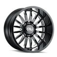 thumbnail image 1 of Cali Off-Road Summit-9110 20X9 8X165.1 0Et 125.2Cb Gloss Black/Milled Spokes, 1 of 2