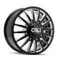thumbnail image 1 of Cali Off-Road Summit Dually-9110D 20X8.25 8X210 115Et 154.2Cb Gloss Black/Milled Spokes, 1 of 2