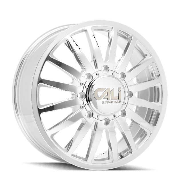 Cali Off-Road Summit Dually-9110D 20X8.25 8X210 115Et 154.2Cb Polished/Milled Spokes