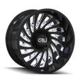 thumbnail image 1 of Cali Off-Road Switchback-9108 20X10 5X139.7 -25Et 87.1Cb Gloss Black/Milled, 1 of 2