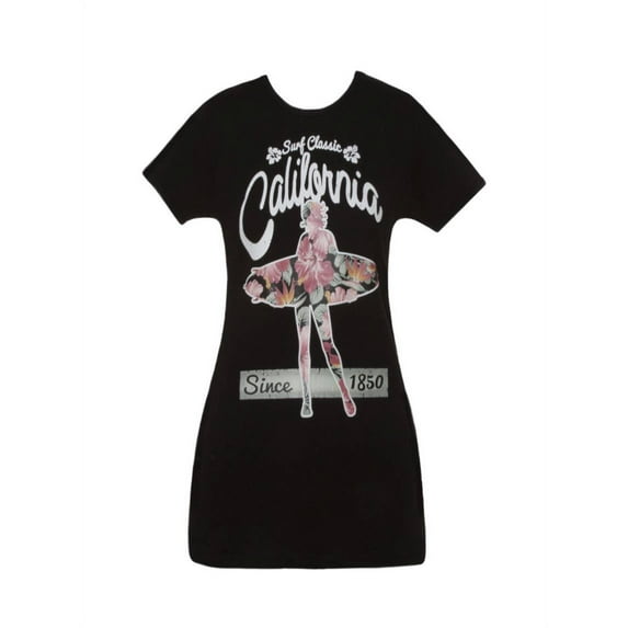 Cali Pride Womens Short-Sleeve T-Shirt - Surfer Girl - Medium