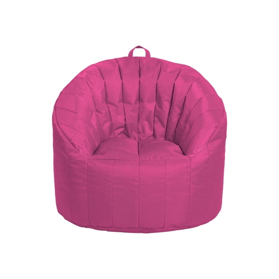 Cali Seashell - Bean bag - coated Oxford fabric - raspberry