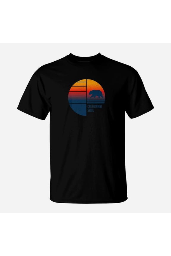 Cali Sunset Bear TShirt