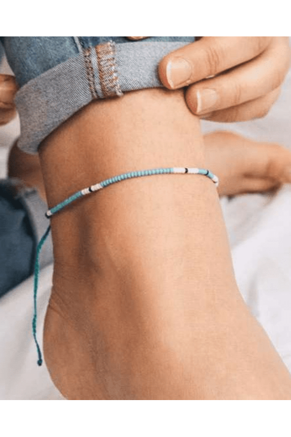 Cali Surf Anklet  - Blue