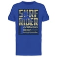 thumbnail image 1 of Cali Surf Rider T-Shirt Men -Image by Shutterstock, Male Medium, 1 of 2