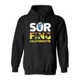 thumbnail image 1 of Cali Waves. Hoodie Men -Image by Shutterstock, Male Medium, 1 of 4