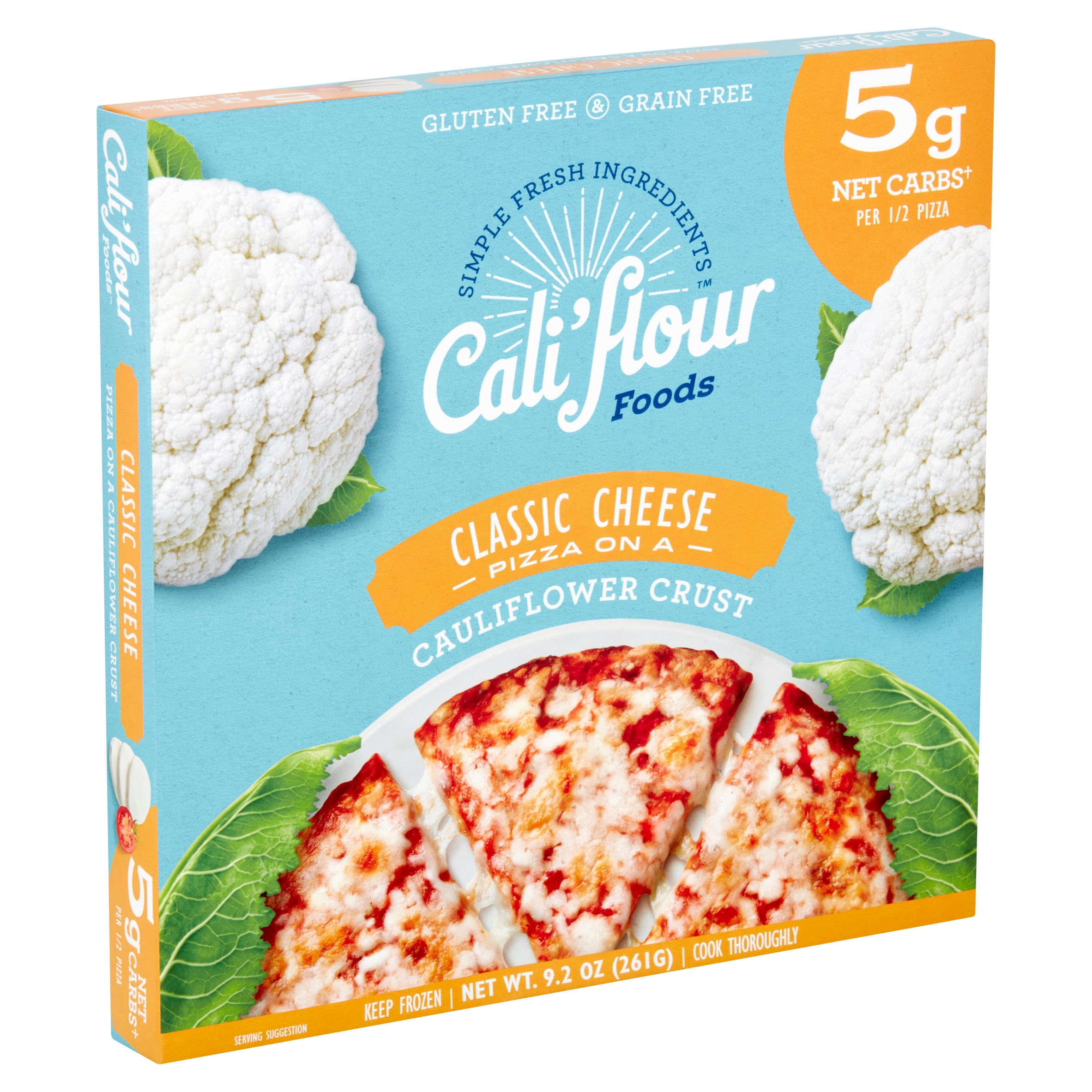 Cali'flour Foods Classic Cheese Pizza on a Cauliflower Crust, 9.2 oz