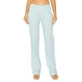 thumbnail image 1 of Cali1850 Women's Casual Linen Pants 32" Inseam Oceanside Drawstring Smocked Waist Lounge Beach Pants with Pockets, 1 of 6