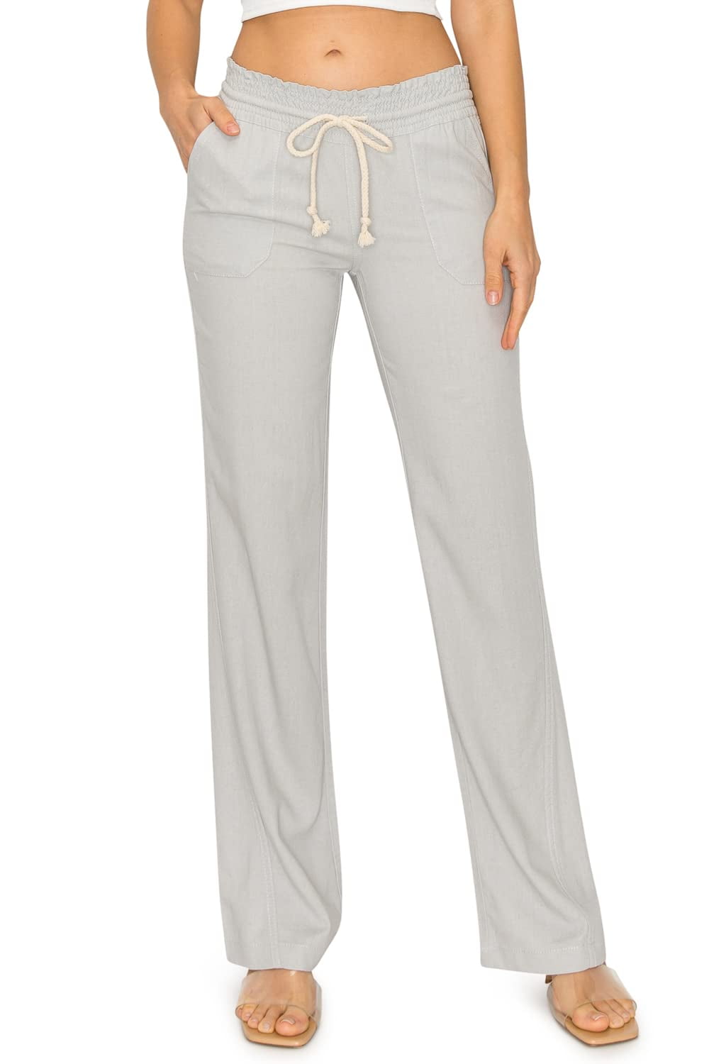 https://i5.walmartimages.com/seo/Cali1850-Women-s-Casual-Linen-Pants-32-Inseam-Oceanside-Drawstring-Smocked-Waist-Lounge-Beach-Trousers-with-Pockets-7024Z-LNN-LTGrey-L_61f85a67-dd53-48c0-8577-7c92128ab33b.223d2da6cc31e10810ae8bc63dac5adc.jpeg