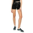 thumbnail image 1 of Cali1850 Women's Comfortable High Rise Contrast Stitch Cargo Shorts With Pockets And Belt Loops, 1 of 7