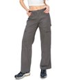 thumbnail image 1 of Cali1850 Women's Comfortable Relaxed Fit Carpenter Pants with Side Pockets, Zipper Pockets, Utility Loop, 1 of 8