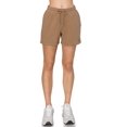 thumbnail image 1 of Cali1850 Women's Premium Cloud Fleece Sweatshorts Drawstring Elastic Waist Soft Cozy Casual Shorts, 1 of 7