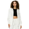 thumbnail image 1 of Cali1850 Women's Premium Cloud Fleece Zip-up Hoodie Long Sleeve Full Zip Hooded Jacket Casual Soft Cozy Top, 1 of 7