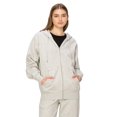 thumbnail image 1 of Cali1850 Women's Premium Cloud Fleece Zip-up Hoodie Long Sleeve Full Zip Hooded Jacket Casual Soft Cozy Top, 1 of 7