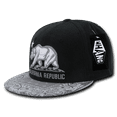 thumbnail image 1 of CaliBear Bandana Snapback, BLKGRY, 1 of 2