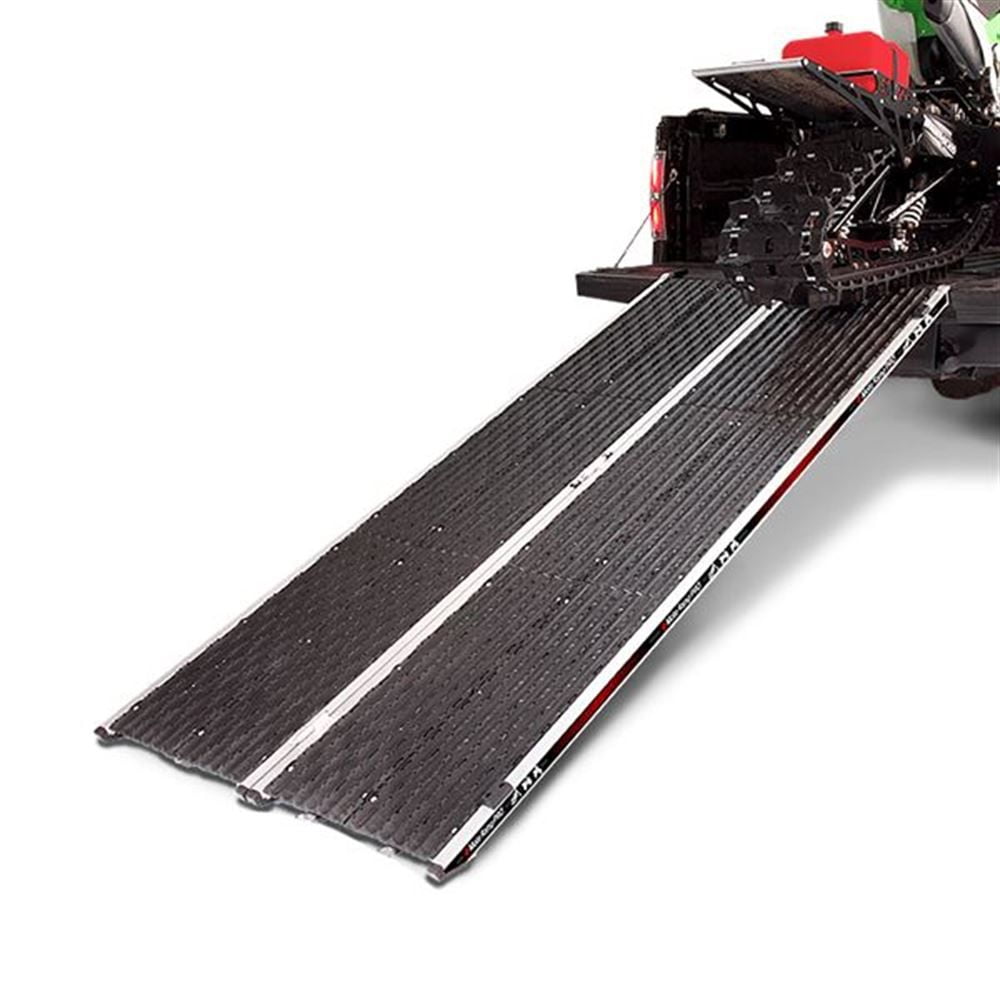 Caliber Bi-fold Moto Ramp Pro Aluminum Universal Snow Bike and ATV Ramp ...