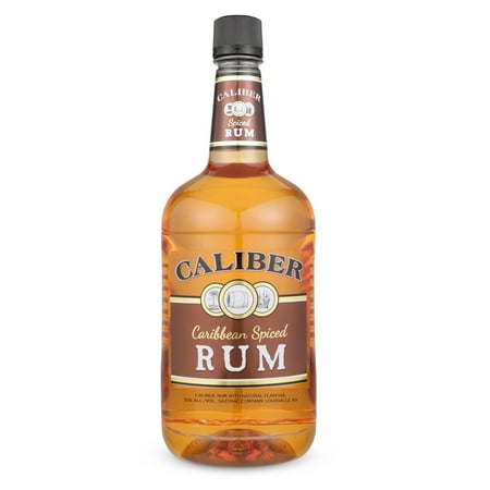 Caliber Caribbean Spiced Rum, 1.75L Bottle, 70 Proof