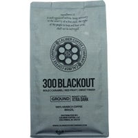 Caliber Coffee Caliber Coffee 300 Black Out Ground Extra Dark Roast, 12 Oz. Bag