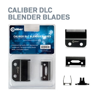 Caliber DLC Blender Hair Clipper Blade, 440C Japanese Steel, Diamond Carbon Coating, Professional Replacement Blades