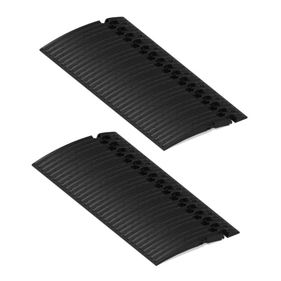 Caliber Edge Glides 2.0 Trailer Load & Unload Ramp Edge Protection Track, (2 Piece)