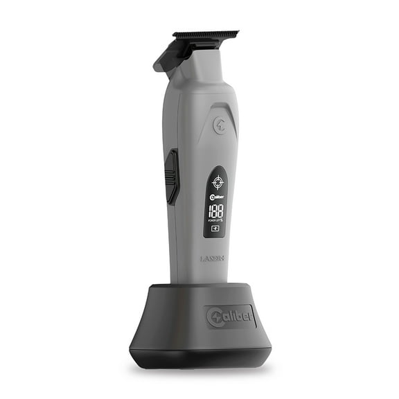 Caliber Laser+ Professional Hair Trimmer, Brushless Motor, LCD Display, DLC Blades, Cordless