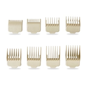 Caliber Performance Magnetic Hair Clipper Guards, 8 Sizes 1/16-3/4 inch, Professional Barber Attachments