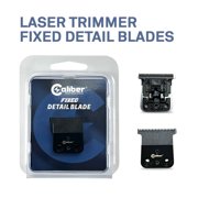 Caliber Pro Laser Detail DLC Fixed Blades Set, Dual DLC Detail Blade for Laser and Laser+ Trimmer