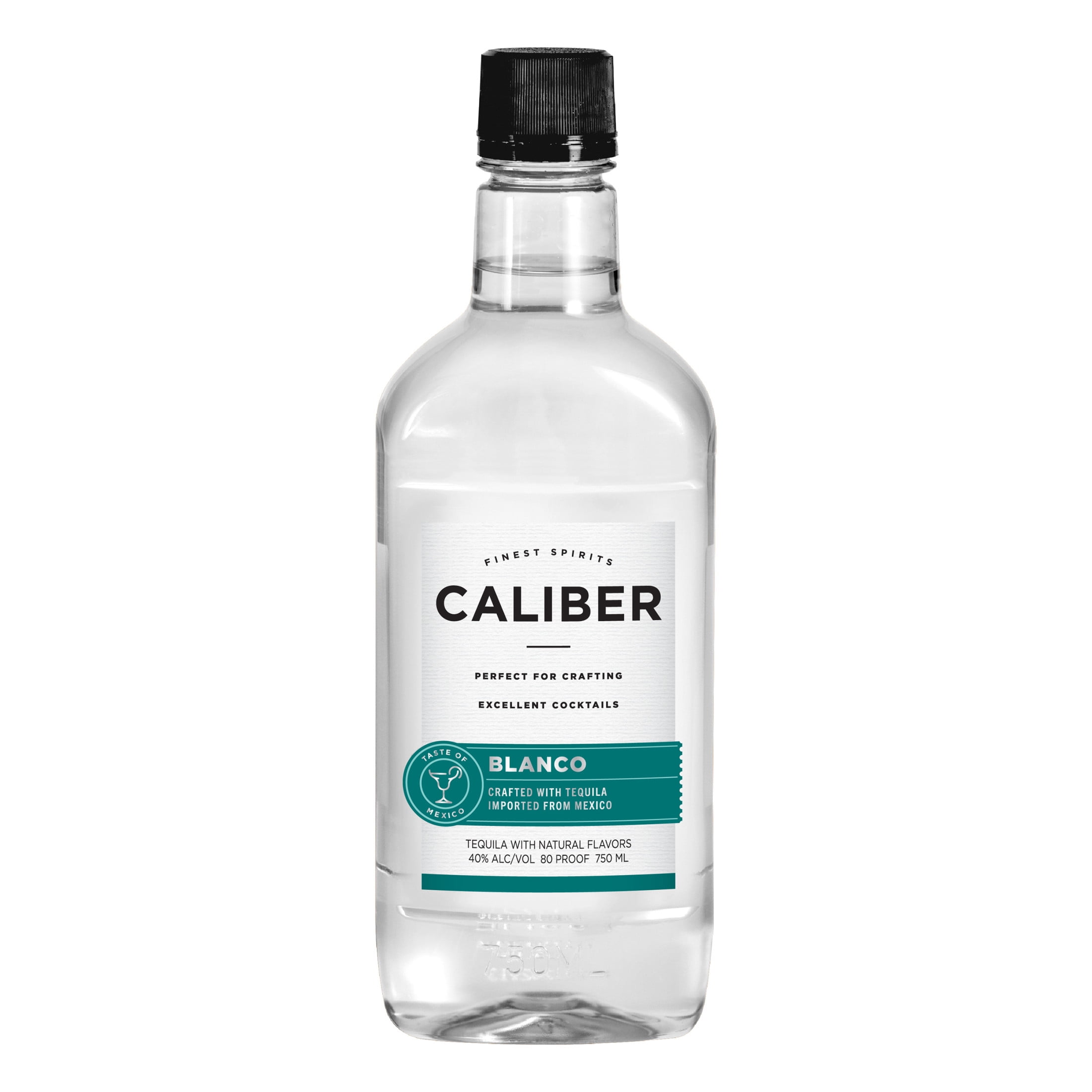 Caliber Silver Tequila, 750ml 80 Proof