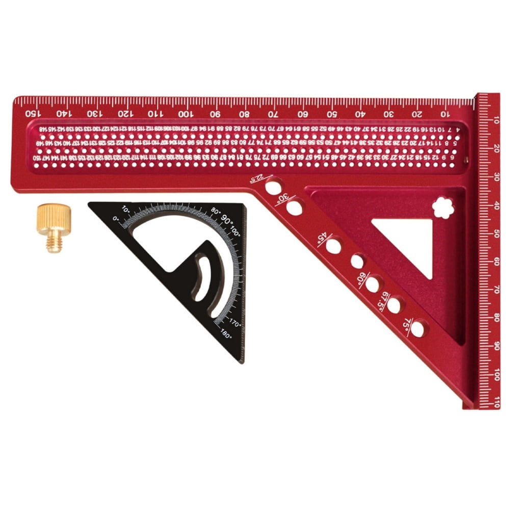 Calibrated Aluminum Measuring Ruler MultiAngle Measuring Ruler For ...