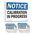 thumbnail image 1 of Calibration In Progress OSHA Notice Rigid Plastic Sign 10 Inch x 7 Inch - 10 Pack, 1 of 8