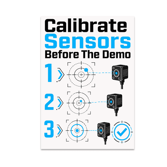 Calibration Sequence Wall Art - Maker Space Enthusiast - 13x19 Poster Print