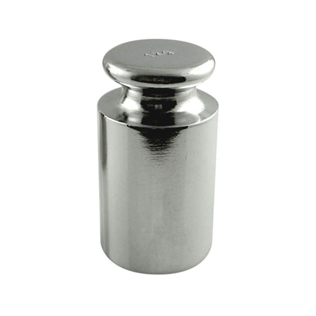AMERICAN WEIGH SCALES Calibration Weight for Digital Scale, Chrome Plated, 1kg