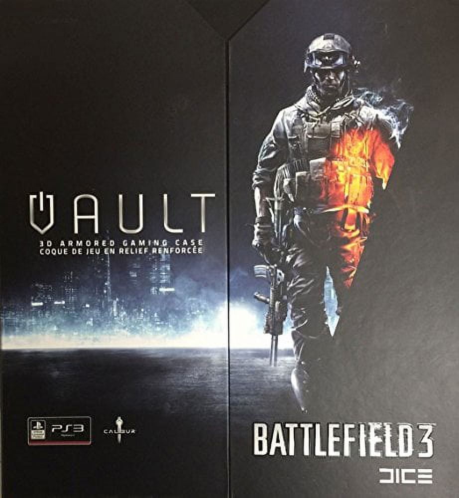 Calibur Battlefield 3 Vault 3D Armored Gaming Case for PS3