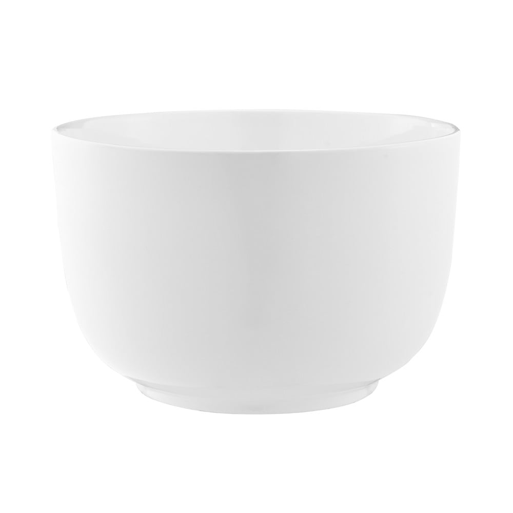 Calice 15'' White Ceramic Round Vessel Sink