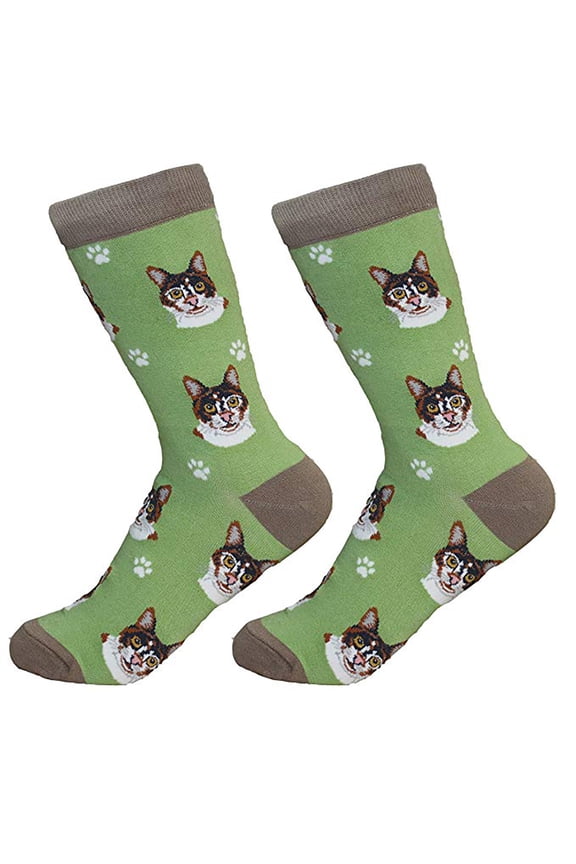 Calico Cat Breed Socks Unisex Sock Daddy by E&S Pets