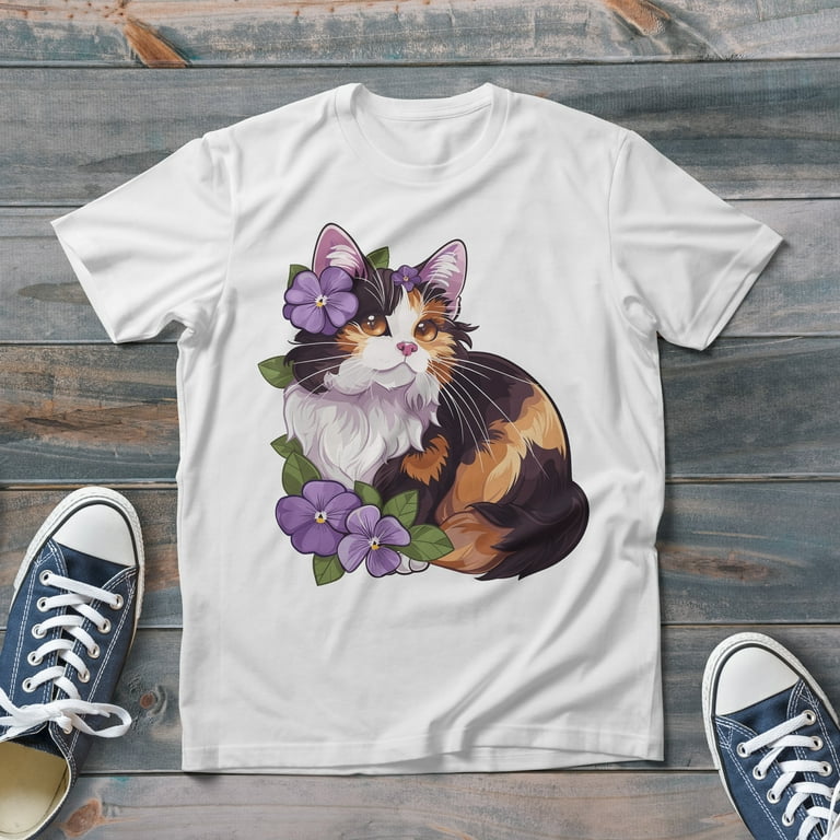 Calico cat shirt online