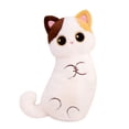 thumbnail image 1 of Calico Cat Long Body Pillow, 20.8in Soft Plush Toy, Long Cat Stuffed Animal for Sleeping, Cute Kitty Cushion, Decorative Bed Pillow, Cuddly Doll, 1 of 5