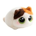 thumbnail image 1 of Calico Cat Plush with Super Soft Squeeze and Big Round Eyes, White Brown and Orange, for Kids and Adults, Stuffed Animal Toy, 1 of 4