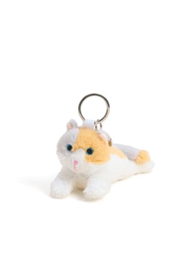 Calico Cat Warmies Keyring