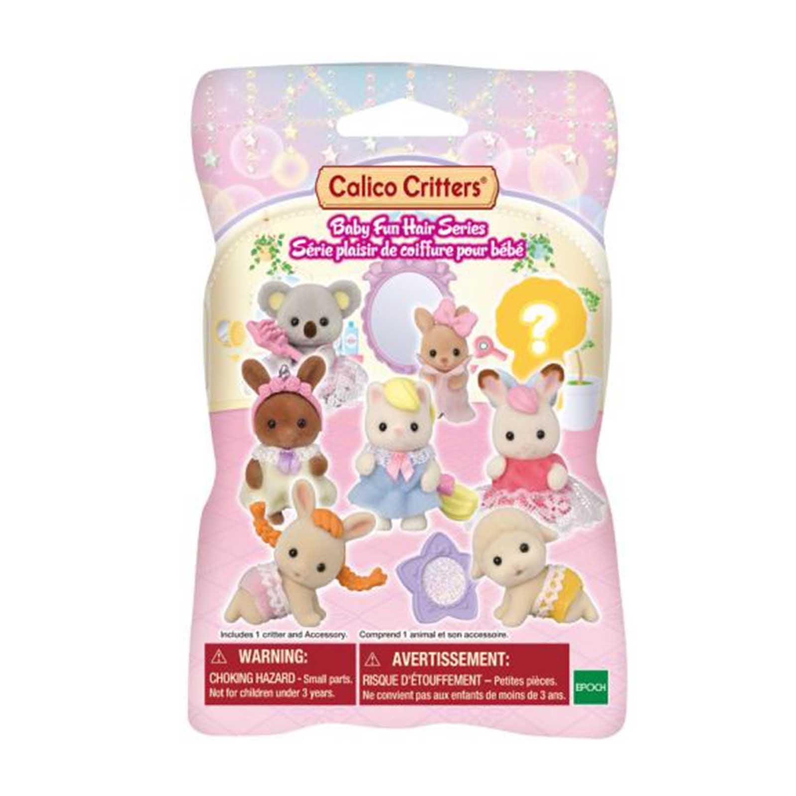 Calico Critters Baby Fun Hair Series Blind Bag