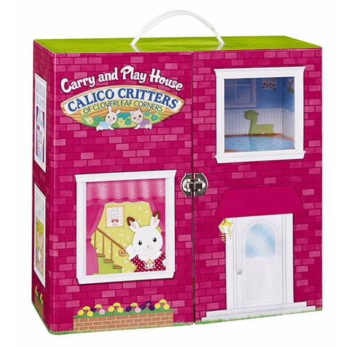 Calico Critters Calico Carry Case Miniature Doll Carry Case