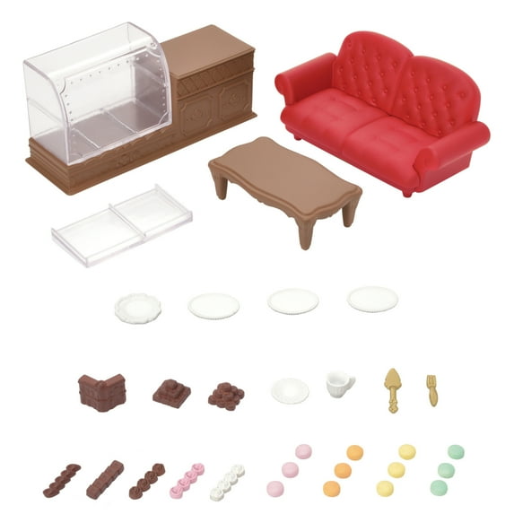 Calico Critters - Chocolate Lounge
