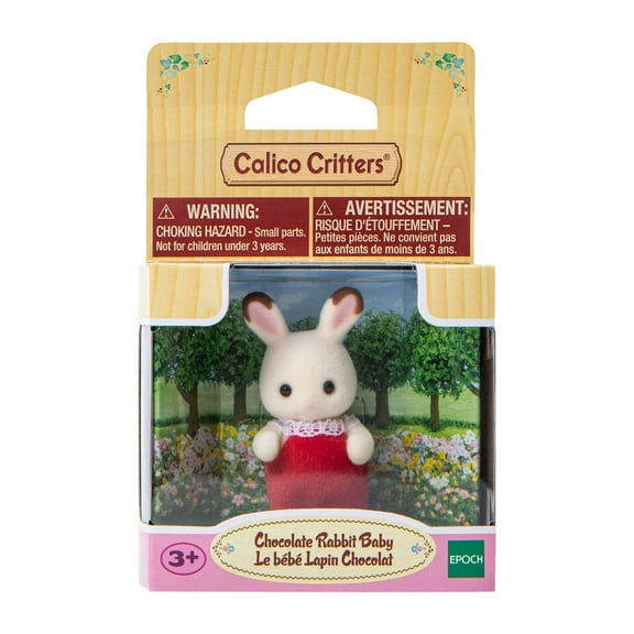 Calico Critters Chocolate Rabbit Baby