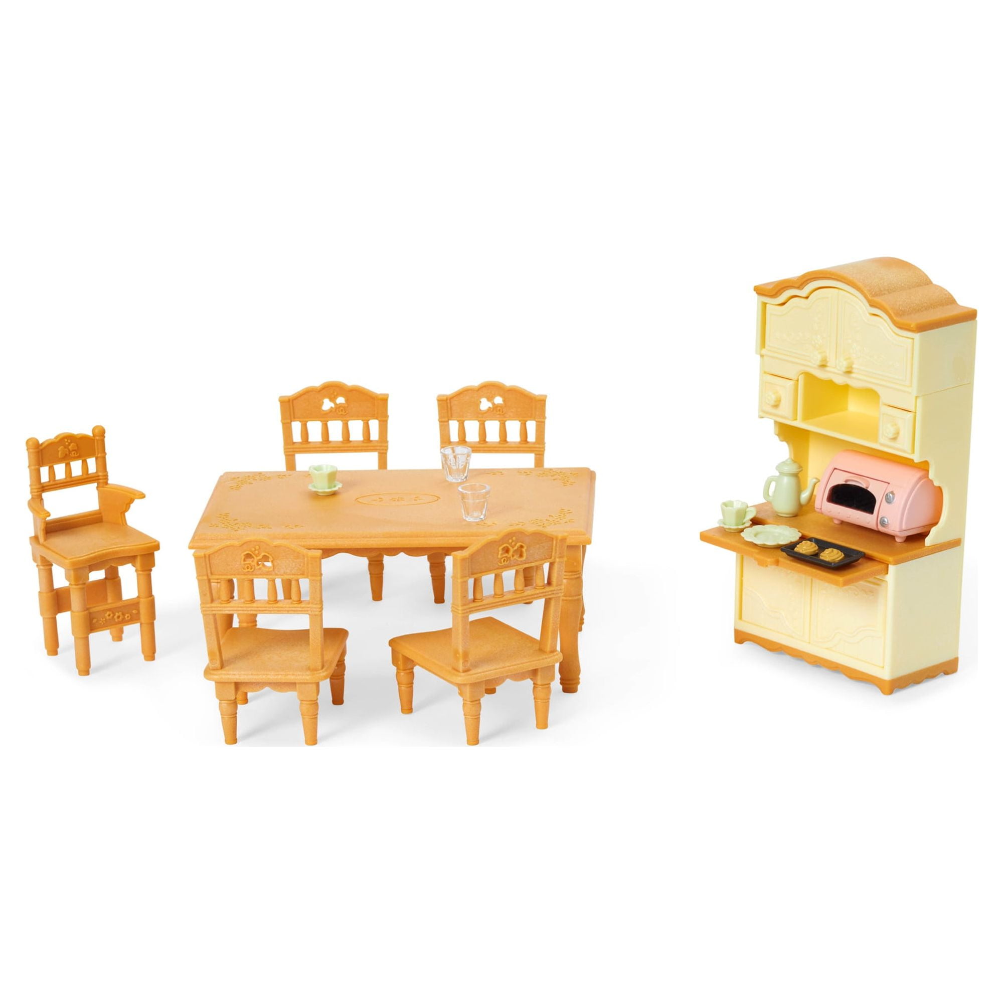 Dollhouse dining best sale room set