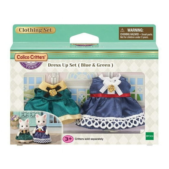 Calico Critters - Green Dress Up Set