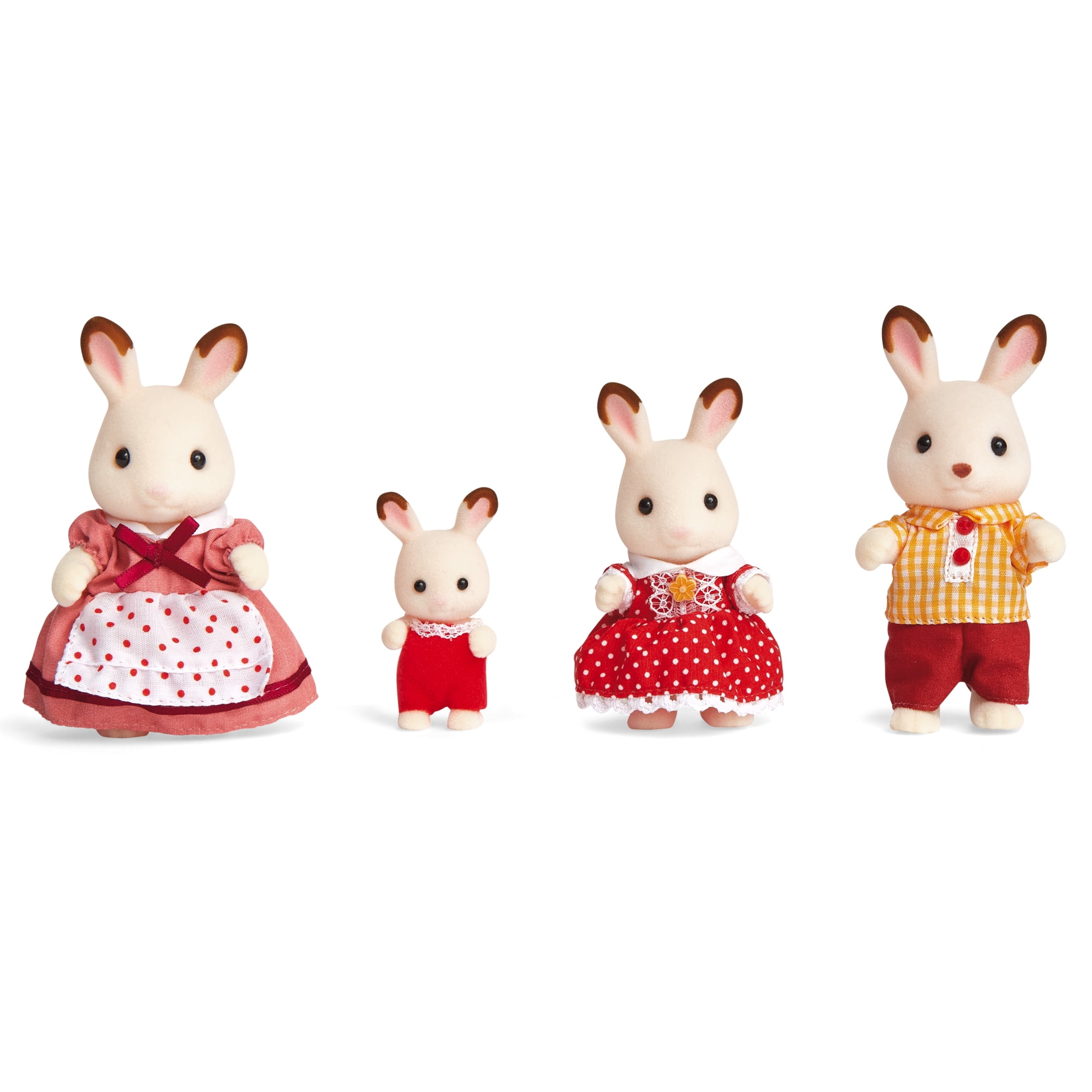 Calico Critters Hopscotch Rabbit Family Plush - Walmart.com