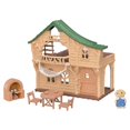 Calico Critters Lakeside Lodge Gift Set, Dollhouse Playset with Figure