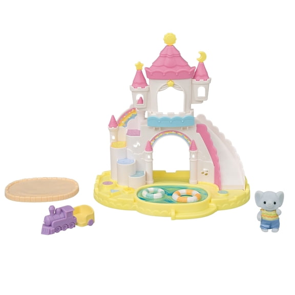 Calico Critters Nursery Sandbox & Pool, Doll Playset for Ages 3+